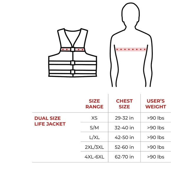 Airhead Trend Life Jacket Women's Float Size 2X/3X, Coast Guard Approved Water - Picture 9 of 10